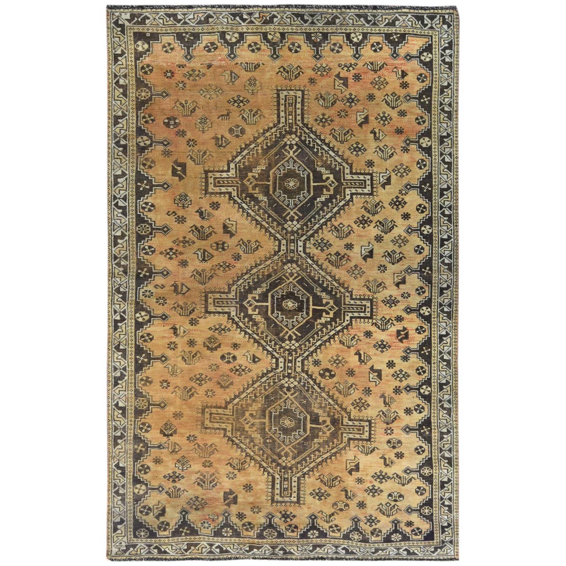 Overdyed & Vintage Rugs LUV730440